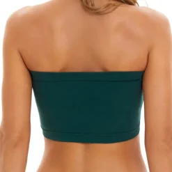 Hot Women's Bras & Bralettes Tube Bra Strapless Full Coverage Solid Color Scoop Neck Micro-elastic Breathable Invisible Casual Daily Nylon Green / 1 PC Home Outfits Women Lingerie