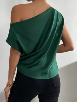 Outlet Women's Camisole Tank Top Solid Color Casual Sleeveless Crew Neck Regular Tops Daily Print Grass Green Green Beige Summer Spring Women Tank Tops & Camis