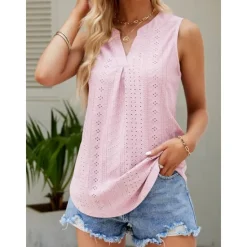 Hot Women's Camisole Tank Top Crew Neck White Pink Purple Green Summer Women Tank Tops & Camis
