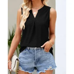 Hot Women's Camisole Tank Top Crew Neck White Pink Purple Green Summer Women Tank Tops & Camis