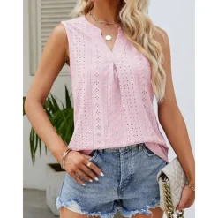 Hot Women's Camisole Tank Top Crew Neck White Pink Purple Green Summer Women Tank Tops & Camis