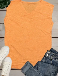 Outlet Women's Camisole Tank Top Floral Graphic Mandala Vintage Casual Sleeveless Crew Neck Regular Tops Daily Weekend Vacation Wear Print Blue Orange Summer Spring Women Tank Tops & Camis