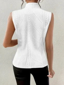 Outlet Women's Camisole Tank Top Solid Color Elegant Daily Stylish Sleeveless V Neck Regular Tops Daily Holiday Buttons Black White Khaki Gray Summer Women Tank Tops & Camis