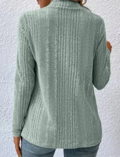 Clearance Women's Casual Jacket Breathable Comfortable Irregular Hem Casual Plain Vacation Street Casual Daily Wear Open Front Regular Collarless Regular Fit Long Sleeve Outerwear Black Light Green Camel Fall Women Jackets|Cardigans & Outerwears