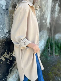Best Women's Casual Jacket Warm Breathable Buttons Casual Plain Vacation Street Daily Wear Going out Single Breasted Long Lapel Regular Fit Long Sleeve Outerwear Black White Khaki Spring Fall Women Jackets