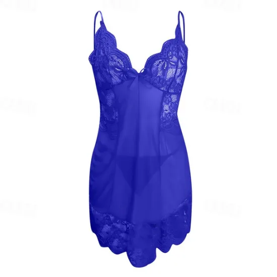 Hot Women's Chemises & Negligees Dress Pure Color Lovers Hot Home Valentine's Day Straps Sleeveless Backless Summer Spring Home Outfits Women Lingerie