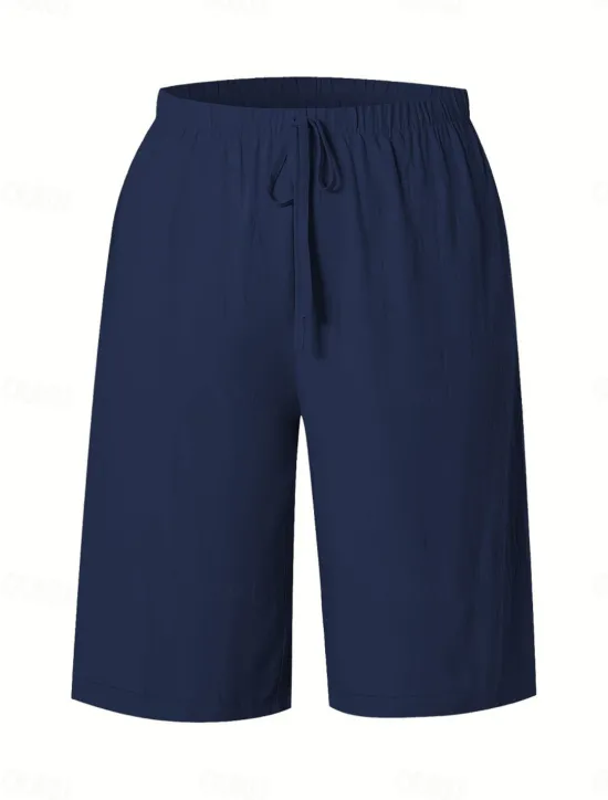 Sale Women's Chinos Bermuda shorts Vacation Fashion Basic Knee Length High Waist Plain Pocket Elastic Waistband Comfy Soft Comfortable Micro-elastic Outdoor Street Army Green Navy Black White Summer Spring Women Shorts