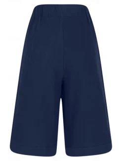 Hot Women's Chinos Shorts Fashion Basic Casual Short High Waist Plain Pocket Drawstring Comfort Outdoor Micro-elastic Vacation Street Daily Grey Yellow Navy Blue Sky Blue Summer Spring Loose Fit Women Shorts|Pants