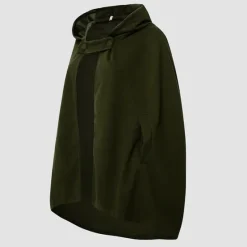 Outlet Women's Coat Cloak / Capes Hoodie Jacket Party Christmas Halloween Special Occasion Fall Winter Coat Windproof Warm Adorable Artistic / Retro Stylish Jacket Sleeveless Plain Oversize / Daily Women Coats & Trench Coats