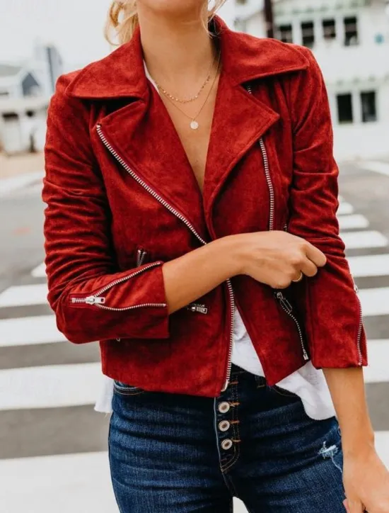 Best Women's Coat Outdoor Street Daily Fall Winter Regular Coat Regular Fit Windproof Warm Breathable Stylish Casual Street Style Jacket Long Sleeve Plain Full Zip Black Red Khaki Women Jackets