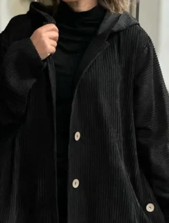Women's Coat Outdoor Street Daily Wear Fall Winter Regular Coat Regular Fit Thermal Warm Breathable Stylish Casual Jacket Long Sleeve Plain with Pockets Black White Wine Women Puffers & Parka