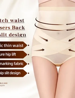 Women's Control Panties Shapewears Tummy Control Push Up Basic Office Yoga Party & Evening Running Sport Seamless Breathable Solid Color Seamed Lace Up Home Outfits Women Shapewear