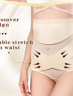 Women's Control Panties Shapewears Tummy Control Push Up Basic Office Yoga Party & Evening Running Sport Seamless Breathable Solid Color Seamed Lace Up Home Outfits Women Shapewear
