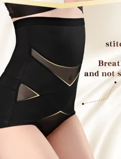 Women's Control Panties Shapewears Tummy Control Push Up Basic Office Yoga Party & Evening Running Sport Seamless Breathable Solid Color Seamed Lace Up Home Outfits Women Shapewear