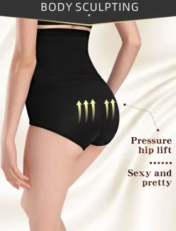 Women's Control Panties Shapewears Tummy Control Push Up Basic Office Yoga Party & Evening Running Sport Seamless Breathable Solid Color Seamed Lace Up Home Outfits Women Shapewear