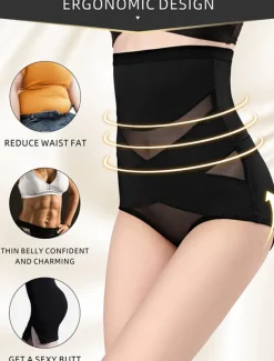 Women's Control Panties Shapewears Tummy Control Push Up Basic Office Yoga Party & Evening Running Sport Seamless Breathable Solid Color Seamed Lace Up Home Outfits Women Shapewear