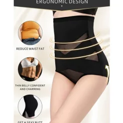 Women's Control Panties Shapewears Tummy Control Push Up Basic Office Yoga Party & Evening Running Sport Seamless Breathable Solid Color Seamed Lace Up Home Outfits Women Shapewear