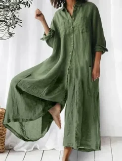 Women's Cotton Linen Jumpsuit Solid Color Active Floral Sleeveless Bootcut Vacation Street Regular Fit Black White Pink Summer Women Pants