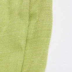 Online Women's Cotton Linen Pants Wide Leg Trousers Fashion Casual Lounge Full Length High Waist Baggy Micro-elastic Vacation Daily Apple Green Black White Dark Navy Autumn / Fall Women Pants