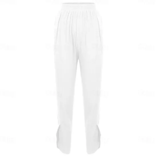 Best Women's Cotton Linen Pants with Side Pockets Wide-Leg Loose Casual Summer Fall White Light Blue S 2XL Women Pants