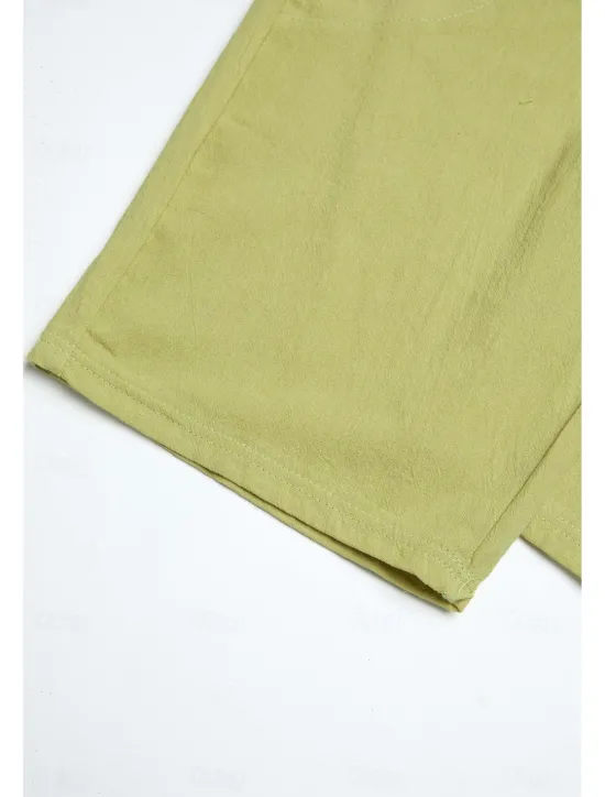 Discount Women's Cotton Linen Shorts Linen-Inspired Pants Cotton Linen Pants Active Simple Casual Calf-Length High Waist Plain Pocket Comfy Breathability Soft Micro-elastic Vacation Weekend Black White Yellow Women Pants