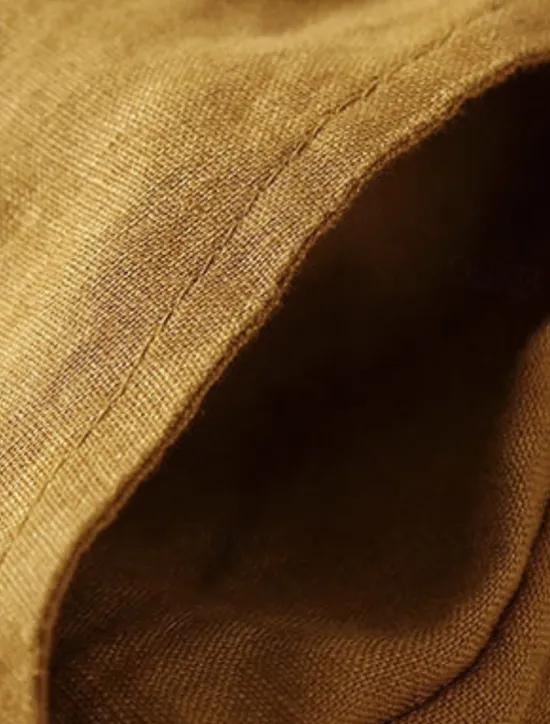 Best Women's Cotton Linen Shorts Shorts Slacks Casual Short Natural Plain Pocket Elastic Drawstring Design Comfy Comfortable Outdoor Going out Black Ginger Green almond Summer Regular Fit Women Pants