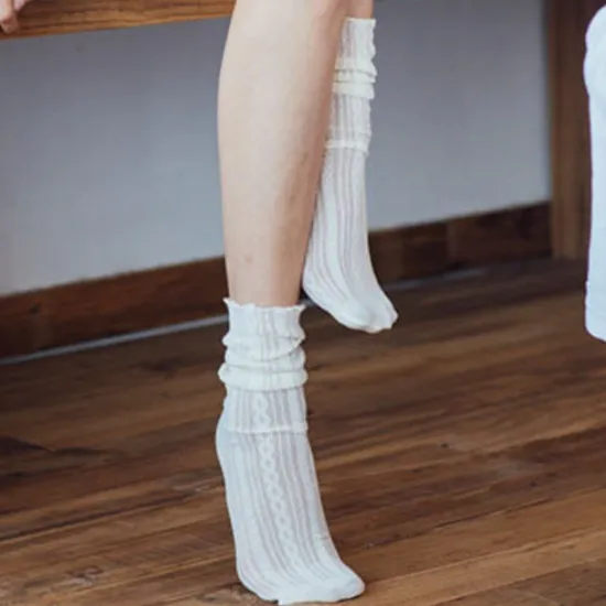 Online Women's Crew Socks Wedding Work Holiday Heart Sexy Casual Lolita Cute 1 Pair Women Socks