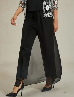 Sale Women's Culottes Wide Leg Elegant Vacation Fashion Long High Waist Summer Spring Fall Women Pants