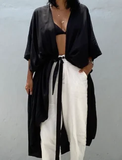 Sale Women's Dressy Dusters Dressy Jackets Vacation Outdoor clothing Holiday Summer Spring Fall Coat Regular Fit Comfy Outdoor Swimming Sports Vacation Holiday Modern Jacket Pure Color Lace up Pleated Women Blouses & Shirts