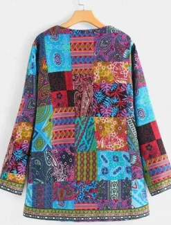 Women's Dressy Dusters Dressy Jackets Casual Jacket Spring Fall Winter Regular Coat Regular Fit Comfortable Casual / Daily Fashion Jacket Long Sleeve Print Solid Color Plain Adjustable Women Jackets