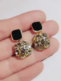 Best Women's Earrings Active Street Geometry Earring Women Trendy Jewelry