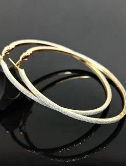 Women's Earrings Chic & Modern Party Pure Color Earring / Wedding / Gold / Black / Silver / Fall Women Trendy Jewelry
