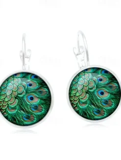 Women's Earrings Chic & Modern Street Peacock Earring Women Trendy Jewelry