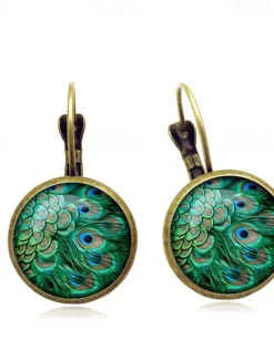 Women's Earrings Chic & Modern Street Peacock Earring Women Trendy Jewelry