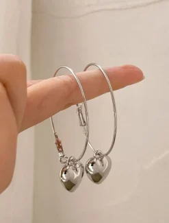 Best Women's Earrings Fashion Outdoor Heart Earring Women Trendy Jewelry