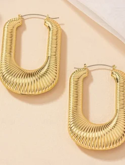 Discount Women's Earrings Fashion Outdoor Geometry Earring Women Trendy Jewelry