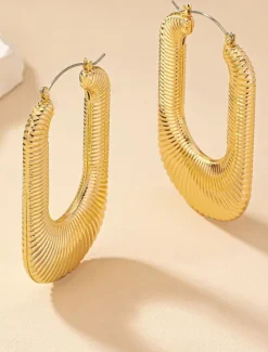 Discount Women's Earrings Fashion Outdoor Geometry Earring Women Trendy Jewelry