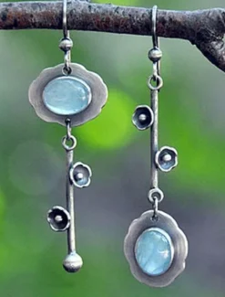 Hot Women's Earrings Fashion Outdoor Flower Earring Women Trendy Jewelry