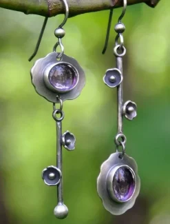Hot Women's Earrings Fashion Outdoor Flower Earring Women Trendy Jewelry