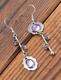 Hot Women's Earrings Fashion Outdoor Flower Earring Women Trendy Jewelry