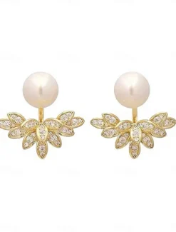 Best Women's Earrings Fashion Outdoor Floral Earring Women Trendy Jewelry