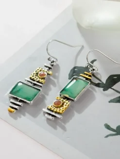 Outlet Women's Earrings Vintage & Fashion Street Style Textured Geometry Earring / / Dailywear / Spring / Summer / Fall / Winter Women Trendy Jewelry
