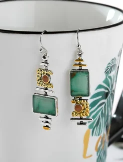 Outlet Women's Earrings Vintage & Fashion Street Style Textured Geometry Earring / / Dailywear / Spring / Summer / Fall / Winter Women Trendy Jewelry