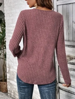 Hot Women's Elegant Lace Tops Eyelet Blouse Casual Solid Color Regular Tops Long Sleeve Crew Neck Lace Patchwork Regular Fit Daily Red Gray Romantic Petite Tops Summer Holiday Wear Women Lace Tops