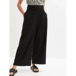 Clearance Women's EU / US Size Cotton Linen Pants Straight Casual / Sporty Full Length Natural Plain Pocket Breathable Inelastic Vacation Apple Green Light Coffee Dark Chocolate Spring & Fall Loose Fit Women Pants