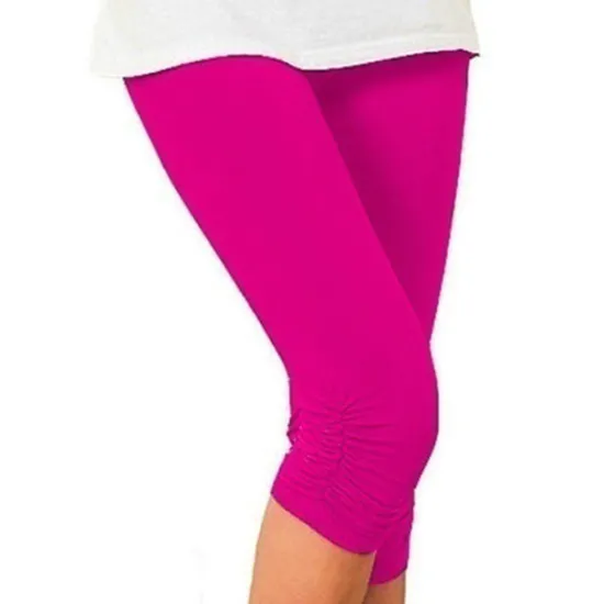 Best Women's Fashion Capri shorts Calf-Length Pants Casual Weekend Stretchy Plain Tummy Control Butt Lift Mid Waist Skinny Green White Black Blue Gray S M L XL XXL Women Leggings