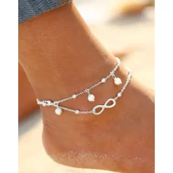 Hot Women's Fashion Outdoor Geometry Anklet Women Trendy Jewelry