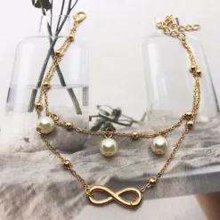 Hot Women's Fashion Outdoor Geometry Anklet Women Trendy Jewelry