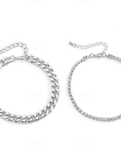 Clearance Women's Fashion Outdoor Geometry Anklet Women Trendy Jewelry