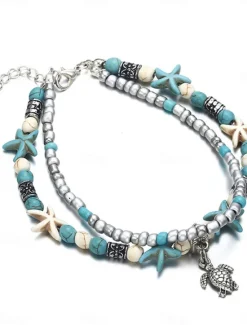 New Women's Fashion Outdoor Star Anklet Women Trendy Jewelry